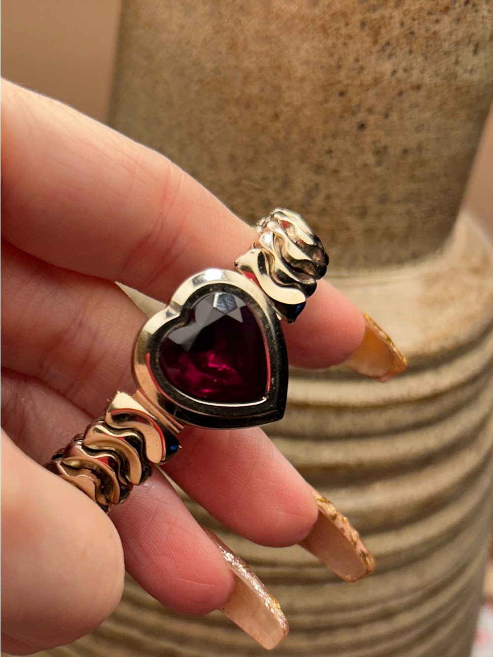 Vintage sweetheart expansion bracelet